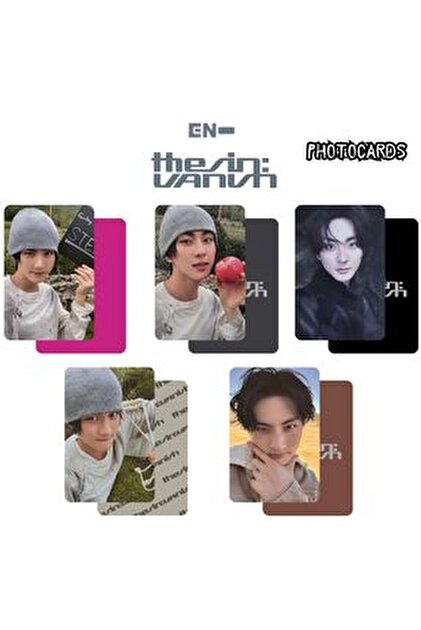 Kpop Dünyasi ENHYPEN Jake '' The Sin : VANISH '' Photocards Set
