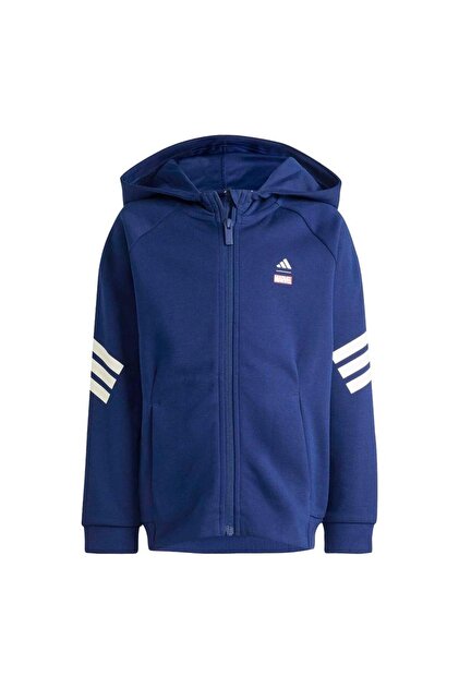 adidas Marvel Spider-Man Çocuk Lacivert Ceket (JZ3571) - Fiyatı