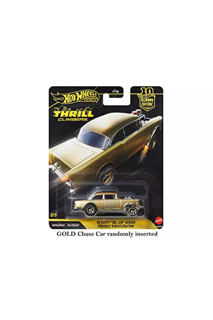 HOT WHEELS Premium Thrıll Clımbers '55 Chevy Bel Air Gasser FPY86