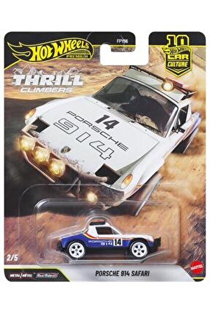 HOT WHEELS Premium Thrill Climbers - PORSCHE 914 SAFARI - LANCIA