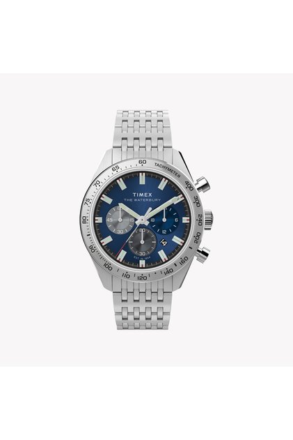 Men's Silver Stainless Steel Watch | Tw2y18500