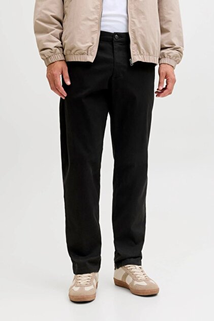 Jack & Jones Erkek Siyah Jpstkane Dylan Chino Pantolon 12288462