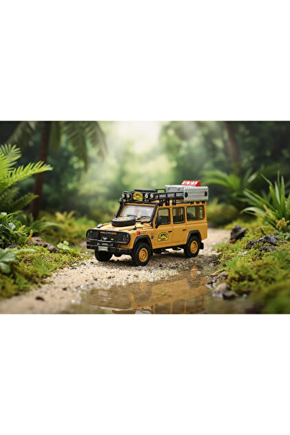 MINI GT Land Rover Defender 110 6台セット mini gt Land Rover Defender 110 Camel Trophy Türkiye Takımı Bayrak