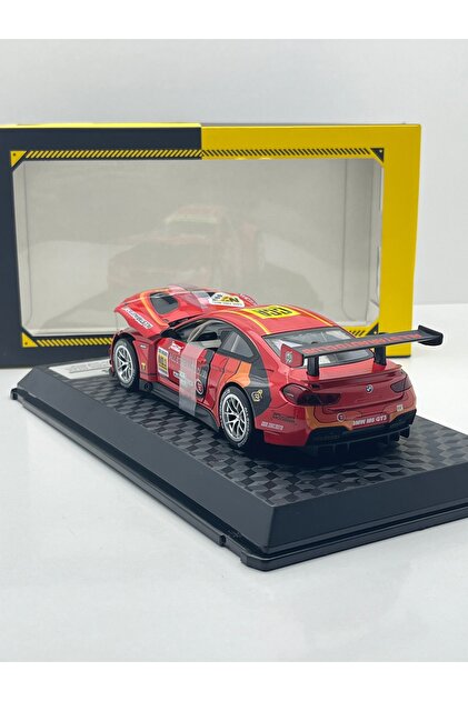 HOBBİEZ WORLD CCA 1:24 BMW M6 GT3 Diecast Model Araba Kırmızı