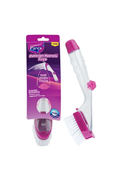 Set Perie de Curatare cu Pulverizator Detergent Parex, 4 Bucati