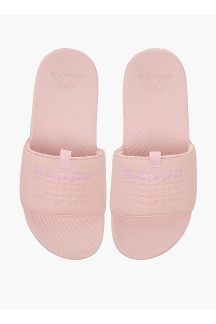 Women Logo Embossed Slides