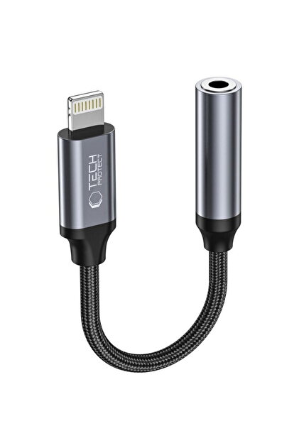 ULTRABOOST ADAPTER LIGHTNING ΣΕ MINI JACK 3.5MM ΜΑΥΡΟ