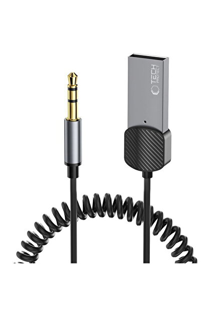 CABLU ADAPTOR AUDIO AUX ULTRABOOST BLUETOOTH GRI