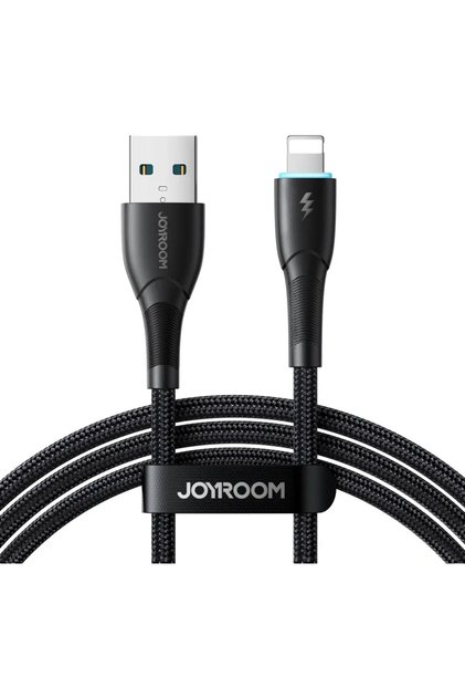 Cablu USB-A / Lightning Starry Series SA32-AL3 3A 1m - negru