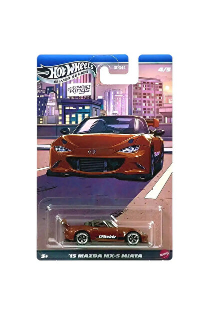 ミニカー '15 MAZDA MX-5 MIATA Hot Wheels HOT WHEELS Silver Series 15 Mazda MX-5 Miata Diecast Araba