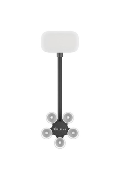 Lampa LED VIJIM CL12 cu ventuza si brat flexibil pentru Video Conferinta/Vlog-2579