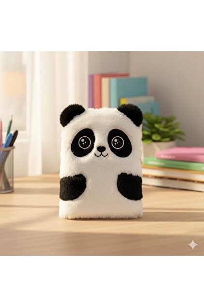 ÜçKol Ticaret Panda Tasarımlı Peluş Defter - Fiyatı, Yorumları
