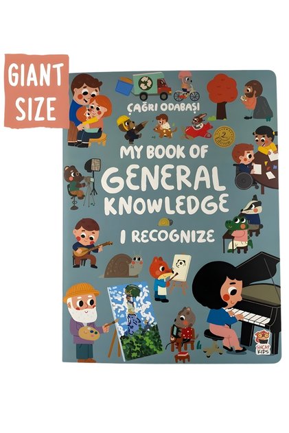 My Book of General Knowledge I Recognize كتاب قصص وحكايات تعليمية باللغة الإنجليزية للأطفال من سن 3-6 سنوات