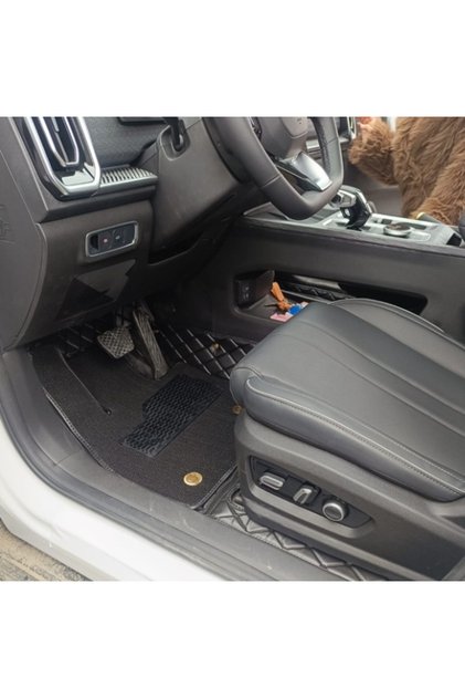 Chery Jaecoo7 Aracına Özel Çift Katmanlı Havuzlu Paspas Takımı (Siyah)