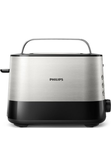 Φρυγανιέρα Philips Viva Collection HD2637/90, 7 ρυθμίσεις, Λειτουργία απόψυξης, XL υποδοχές, Ανοξείδωτο ατσάλι