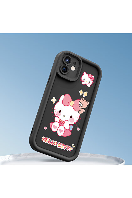 Redmi 5G Hello Kitty ステッカー付き PATTERNOVA Redmi Note 13 Pro Plus+ 5G Uyumlu Hello Kitty Kuromi