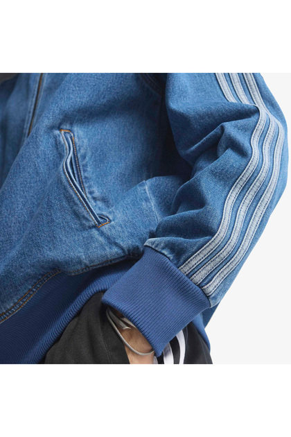 adidas Denim Firebird Erkek Mavi Ceket - Fiyatı, Yorumları
