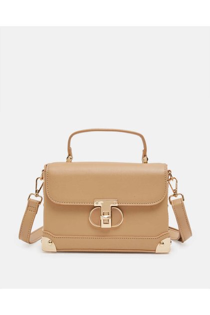 Women Beige Hand Bags