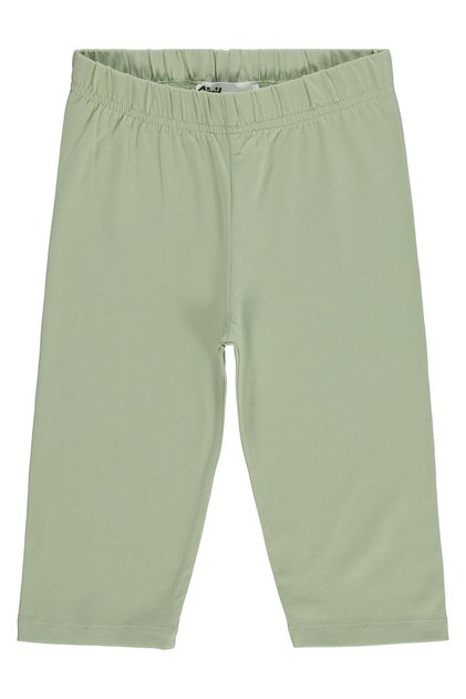 Short Leggings for Ages 6-9 - Green 6-7 Years
