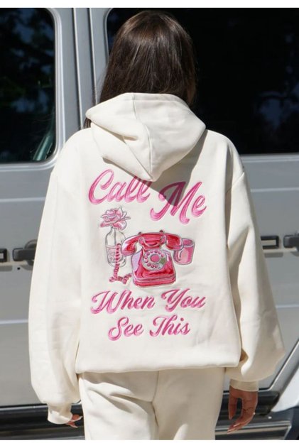 Unisex Character Hooded Sweatshirt - Face and All Surfaces Printed , Comfortable Lace-Up Hooded