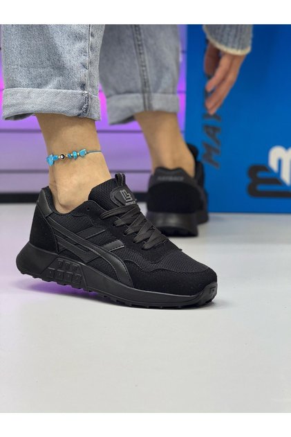unisex nefes alabilen hafif soft taban bağcıklı sneaker günlük yazlık spor ayakkabı