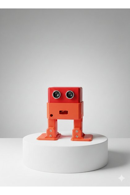 Arduino ile Uyumlu Otto Robot 3D Baskı Gövde Parçaları - Tam Set Plastik Kit