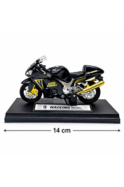 モロヘイヤキラー osman kızılkaya KZL Hayabusa GSX1300 1:18 Ölçek Standlı Model