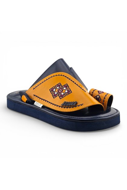 Elegant Heritage Comfort Sharqi Sandals | Embroidered Arabic Comfort Slippers