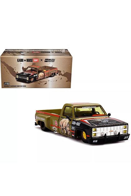 mini gt Kaido House 1/64 - CHEVROLET Silverado Sumatran Rhino