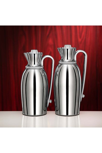 Vacuum Flask Set 0.75 L & 1 L Silver