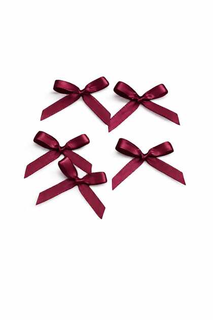 6 ML BORDO MAKİNA FİYONK SATEN KURDALE 50 ADET