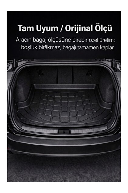 TROBUS Volkswagen T-Cross ALT (Derin Zemin) (2018-2026) Bagaj