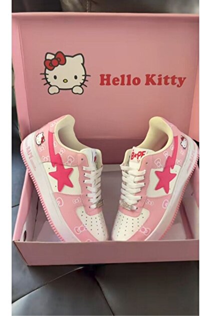 Gofeel OPHELLA Pembe Yıldızlı Hello Kitty Sneaker - Fiyatı, Yorumları