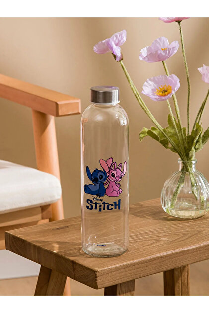 LC Waikiki LCW HOME Karışık Stitch Baskılı Cam Suluk 750 Ml