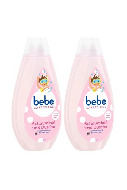 Shower Gel and Bath Foam for Sensitive Skin 500ml X 2 Pcs