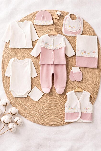 BABYL CD まとめ 13枚 セット 美品 BYS BABY FASHION Flower Çiçek Nakışlı %100 Pamuk Yenidoğan Kız