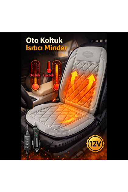 cigarette lighter heated seat caralp Car Interior Seat Heater Auto Heated Seat Cushion with Cigarette  Lighter Port Heat Adjustable Gray 12V 1 Piece- Trendyol