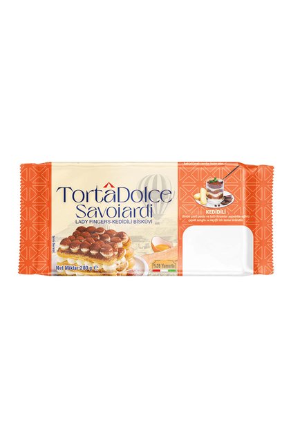 TORTADOLCE SAVOİARDİ KEDİ DİLİ 200 GR *12'Lİ