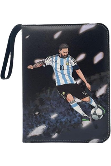 Football Card Holder Premium PU Leather Binder for World Cup 2022 Football Trading Card Album