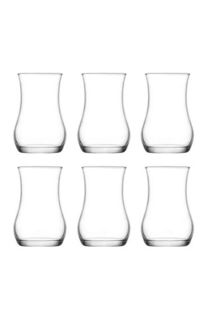 6-Piece Eva Tea Glass Set Clear 170ml