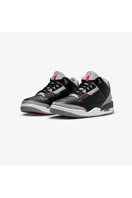 シューズ(男性用) Nike Air Jordan 3 RETRO Nike Air Jordan 3 Retro “Black Cement” Basketbol Ayakkabısı