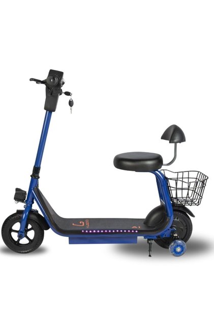 Kids Mini Harley Electric Scooter - 36V/250W Pink - Comfortable Seat & LED Lights for Children