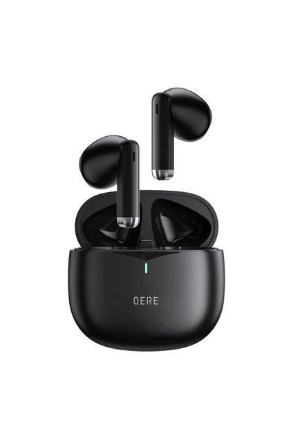 Căști Bluetooth 5.3 QERE E28 wireless, 20 h autonomie, microfon dual, sunet Hi-Fi, control tactil