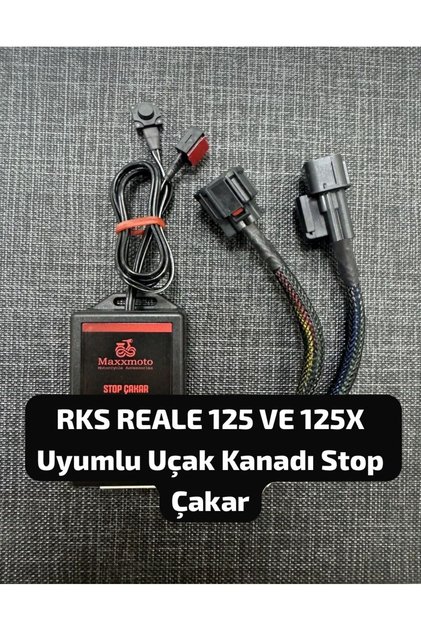 RKS Reale 125 ve 125X Uyumlu Uçak Kanadı Stop Çakar Modülü