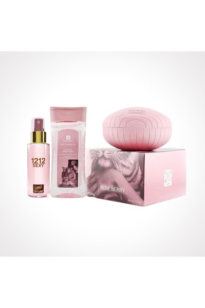 مجموعة الأنوثة التي تثير الحسد: بودرة وزيت وعطر 90 مل مستوحاة من Miss LaFevern
