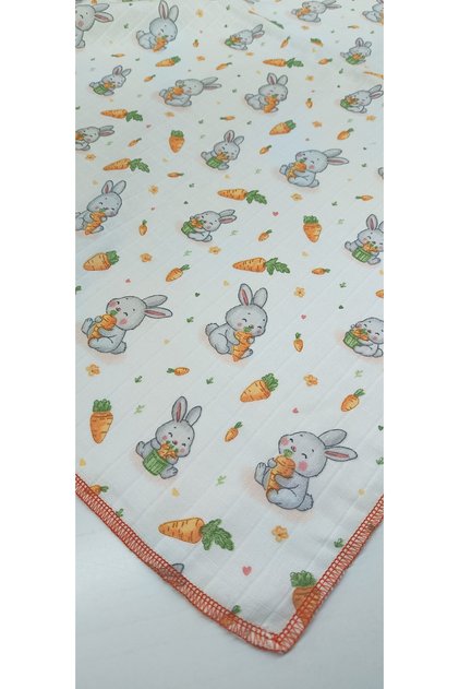 Multi-Purpose 80*90 Muslin Newborn Baby Blanket Muslin Cloth 100% Cotton