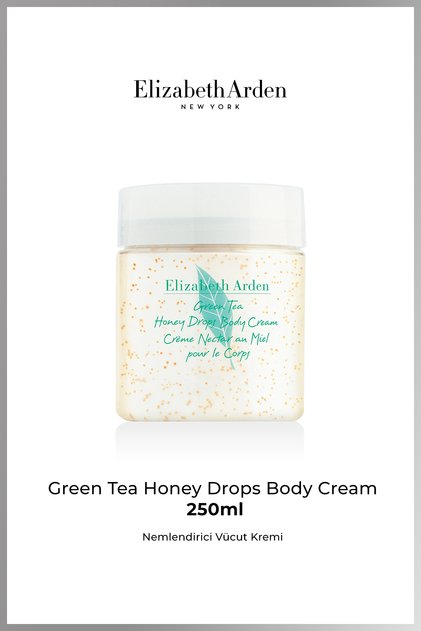 Green Tea Honey Drops Body Cream 250 ml – Intensive Moisturizing Body Cream, Green Tea & Honey Extract