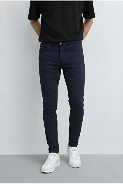 Erkek, Slim-fit, Dar Kesim, Gabardin Pantolon