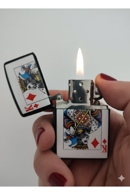 KARO PAPAZI METAL BENZİNLİ ÇAKMAK