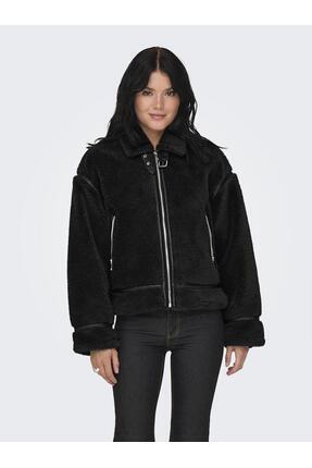 ONLY CORDUROY OTW NOOS - Jachetă de iarnă - black/negru ONLY CORDUROY OTW NOOS - Jachetă de iarnă - black/negru